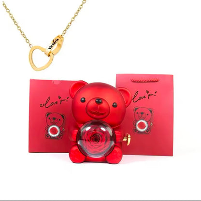 Blossom Bear with Necklace